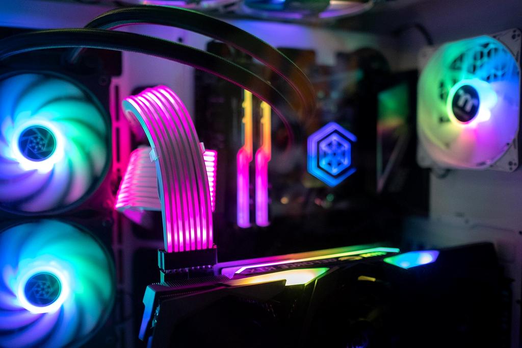 Quantum esports arena with holographic displays and audience